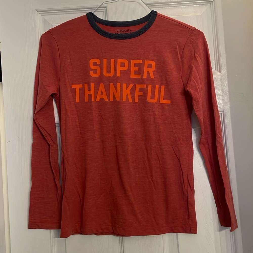 Crewcuts by J.Crew Thanksgiving T-shirt Sz 12